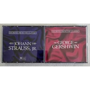 Reader's Digest Favorites From The Classics Johann Strauss/George Gershwin 4 CDs